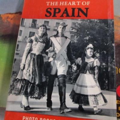 3 books about Hawaii, 1 Spain, 1 Ecuador