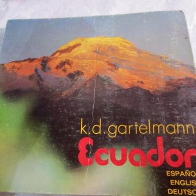 3 books about Hawaii, 1 Spain, 1 Ecuador