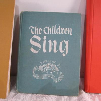 Vintage Hymn books & Children's songbooks