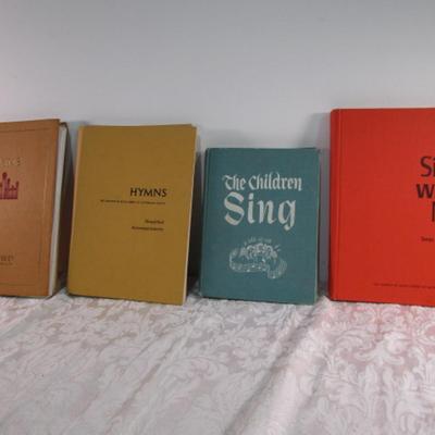 Vintage Hymn books & Children's songbooks