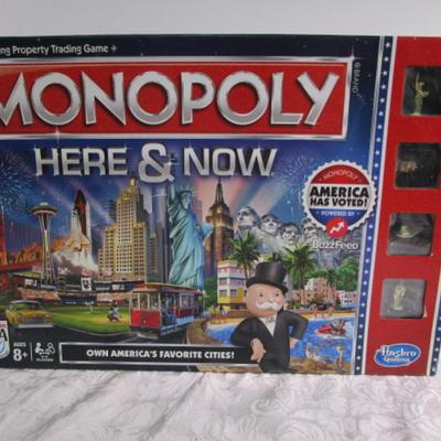 New in box Monopoly Here & Now game