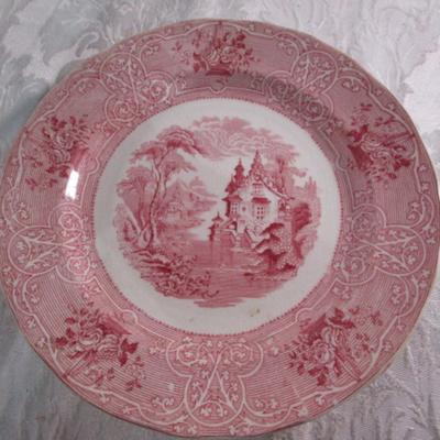 4 Vintage decorative plates