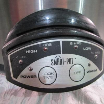 Rival 6 qt programmable Crock Pot with glass lid