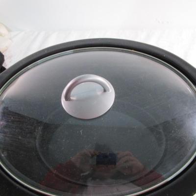 Rival 6 qt programmable Crock Pot with glass lid