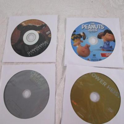Comedy, action, & war movies, PG - R rated 34 discs