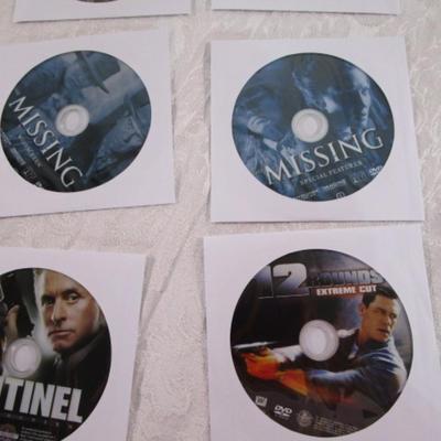 Action, & war movies, PG - R rated 34 discs