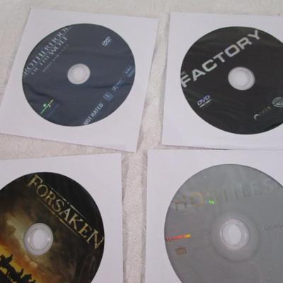 Action, & war movies, PG - R rated 34 discs