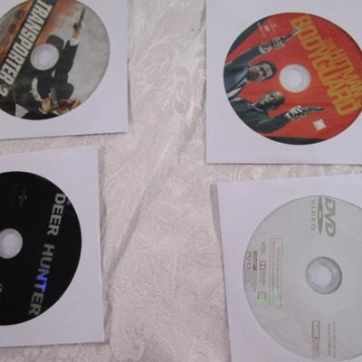 Action, & war movies, PG - R rated 34 discs