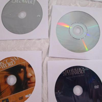 Action, & war movies, PG - R rated 34 discs
