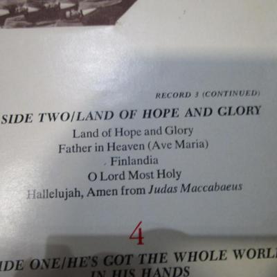 The Mormon Tabernacle Choir Sings 5-LP record set