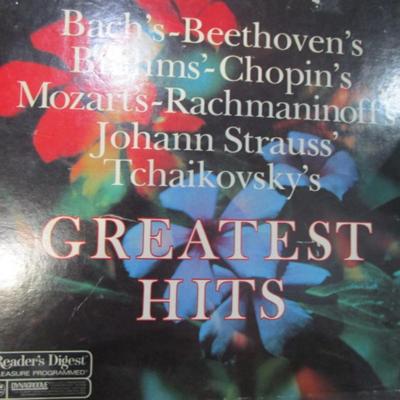 Classical music greatest hits 8-LP record set