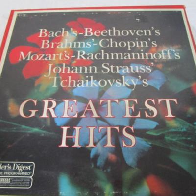 Classical music greatest hits 8-LP record set