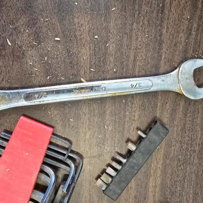 Hand Tool Grab Bag – Wrenches, Screwdrivers, Hex Keys, Pliers + Leather Tool Pouch