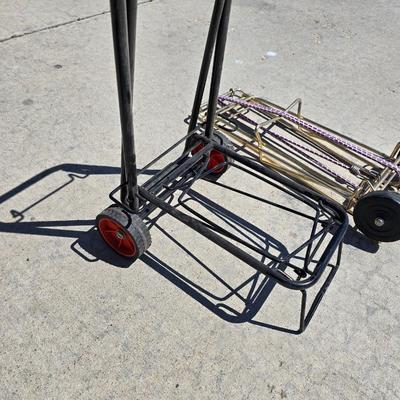 Lot of 2 Suitcase Carts – Folding Travel & Utility Dollies