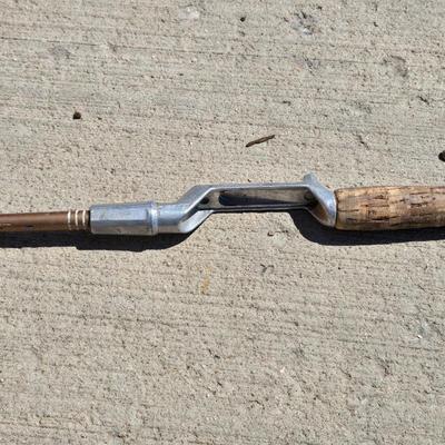 Fishing Rod & Reel Lot – Zebco 33, Red 007 Combo, & Vintage Cork Rod