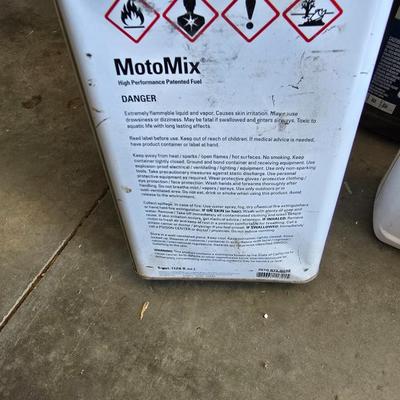 Lot of Mixed Motor Oils, Fuel Additives & Fuel Can