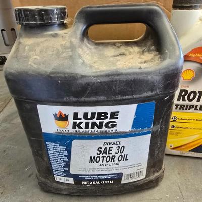 Lot of Mixed Motor Oils, Fuel Additives & Fuel Can