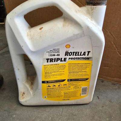 Lot of Mixed Motor Oils, Fuel Additives & Fuel Can