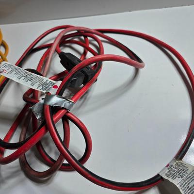 2 Extension Cords – Yellow & Red