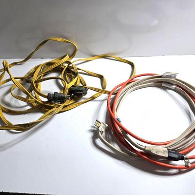 Lot of 3 Extension Cords – Heavy Duty & Multi-Outlet