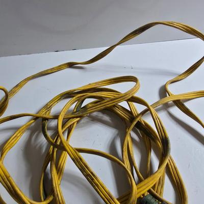 Lot of 3 Extension Cords – Heavy Duty & Multi-Outlet