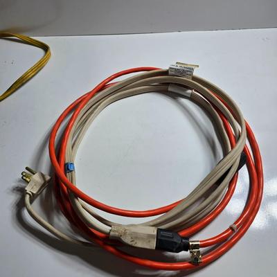 Lot of 3 Extension Cords – Heavy Duty & Multi-Outlet