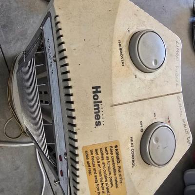 Holmes Tower Quartz Heater + Box Fan Combo