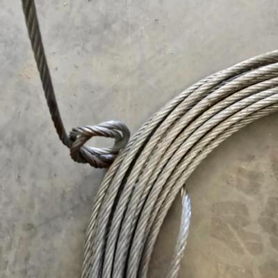Steel Cable Coil and assortment of small Chain