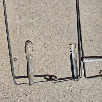 Lot of 3 Vintage Wire Fur Stretchers – Assorted Sizes