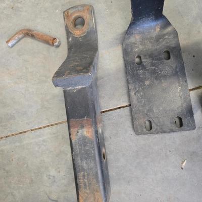 Heavy-Duty Shop Lot – Bucket of Chain, Hitches, and Hardware