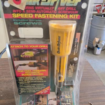 DeWalt 18V Drill Lot with Quik Driver Attachment