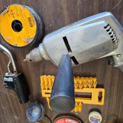 Mixed Drill Accessory & Tool Lot – Metalworking & Grinding