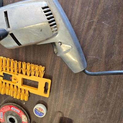 Mixed Drill Accessory & Tool Lot – Metalworking & Grinding