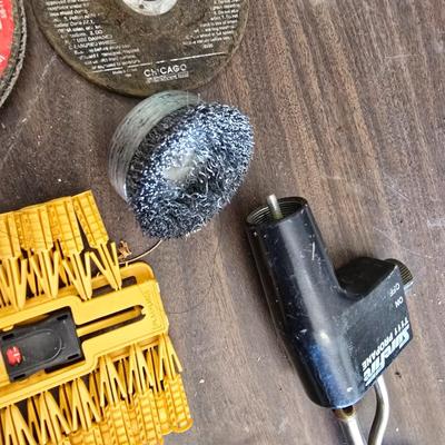 Mixed Drill Accessory & Tool Lot – Metalworking & Grinding