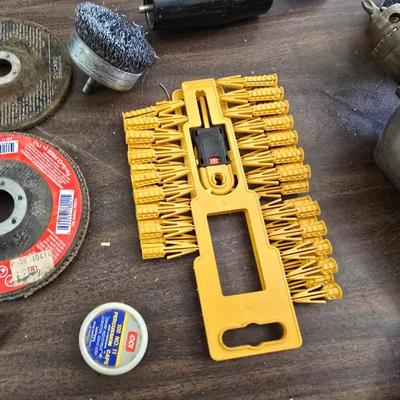 Mixed Drill Accessory & Tool Lot – Metalworking & Grinding