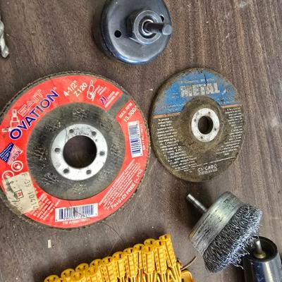 Mixed Drill Accessory & Tool Lot – Metalworking & Grinding