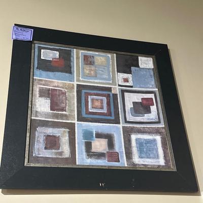 Large framed picture