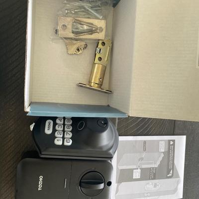 Teeho TE002 digital fingerprint keypad deadbolt