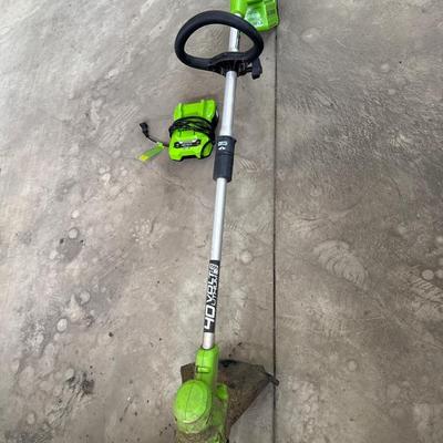 Greenworks 40 volt weed trimmer