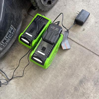 Greenworks 40volt lawn mower with bagger