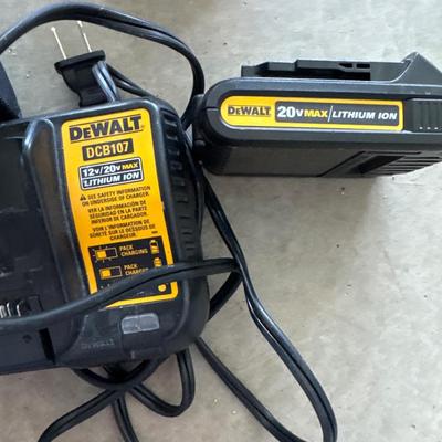 20volt Dewalt Drill with 2 batteries and 1 charger
