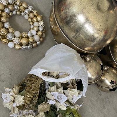 Gold bells and more decor