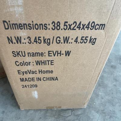 Eye Vac Home NEW IN BOX