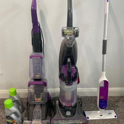Bissell wet and dry vac with swiffer
