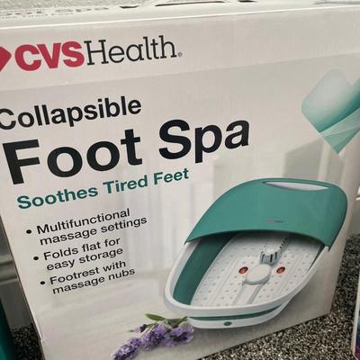 Foot Spa, 2 headphones and puzzle