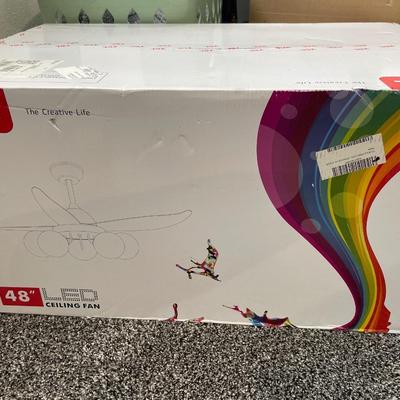 TCL 48” LED ceiling fan NEW
