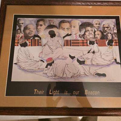 Wall art- The Light is our Beacon