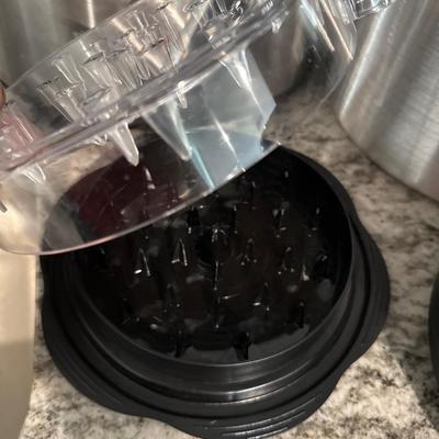 Crock pots shredded meats helper and huge pot