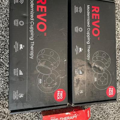 Revo cupping packs and pre-therapy