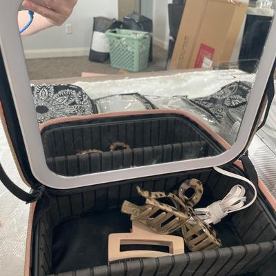 Make up organizers and hair clips